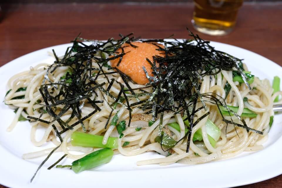 明太子スパゲティ