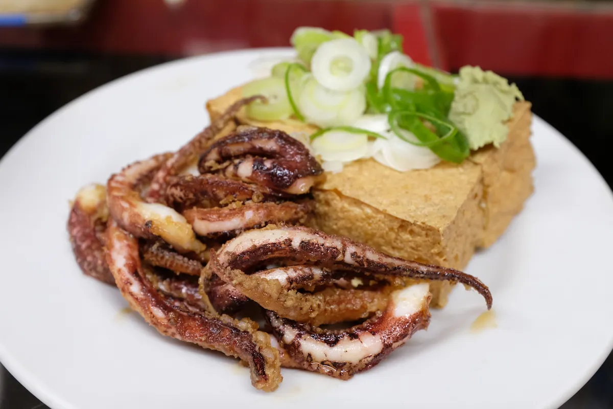 ゲソ揚げセット