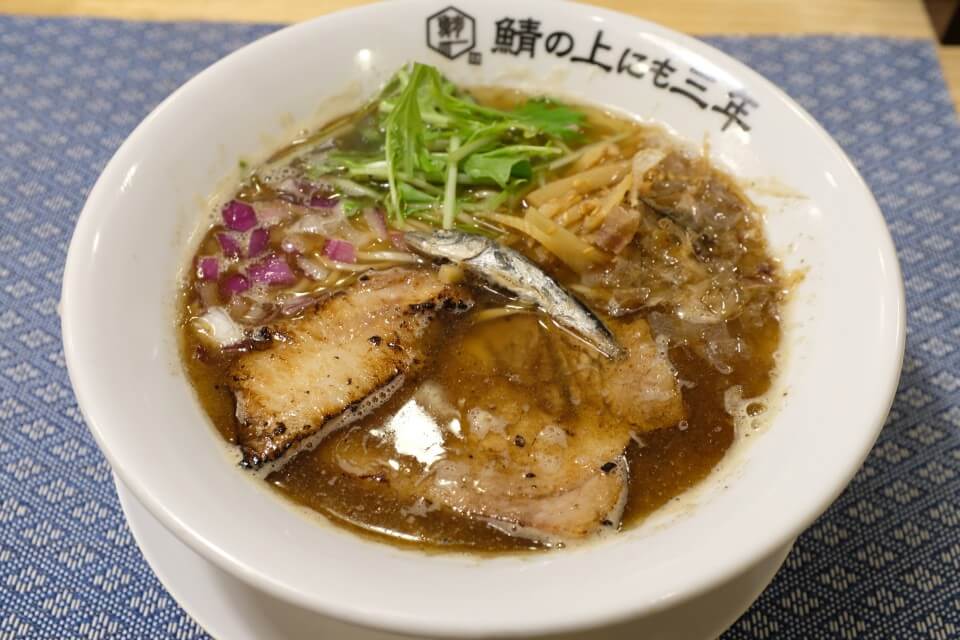 鯖そば元味