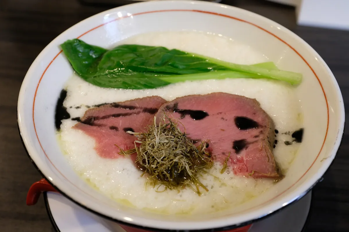 ぎゅうたんとろろ拉麺（塩）